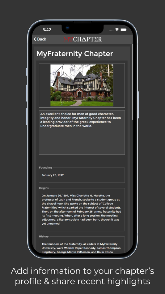 #1. MyChapter - App For My Chapter (iOS) 由: TrampleZone LLC