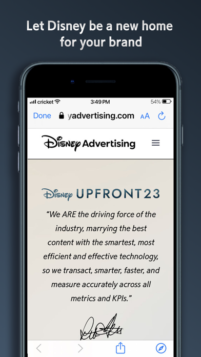 Screenshot #3 pour Disney Advertising Sales