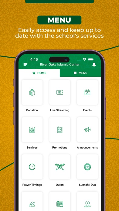 River Oaks Islamic Center Screenshot