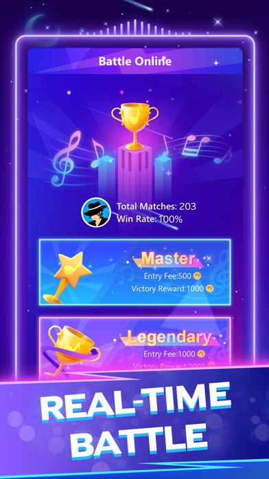 Piano Star - Tap Your Music Screenshot