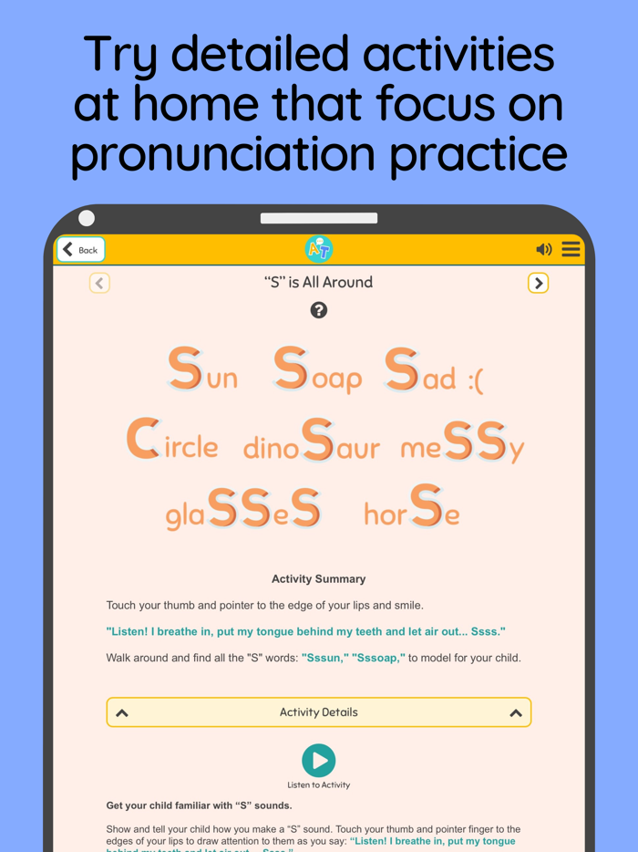 Articulation Teacher - Speech