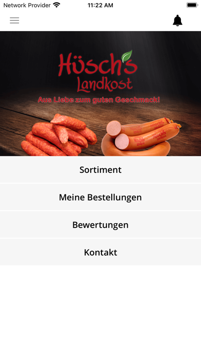 Metzgerei Hüsch Screenshot