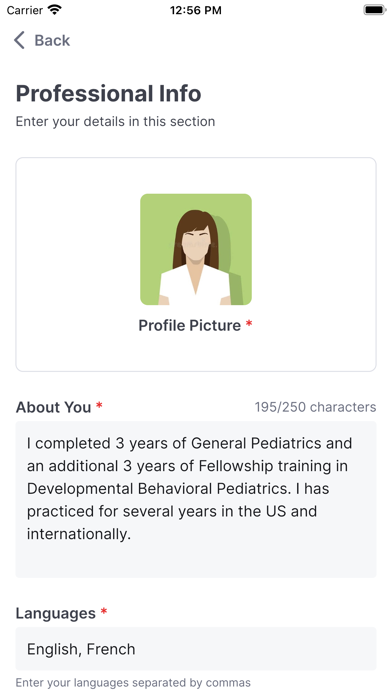 Provider-Coralis Health Screenshot