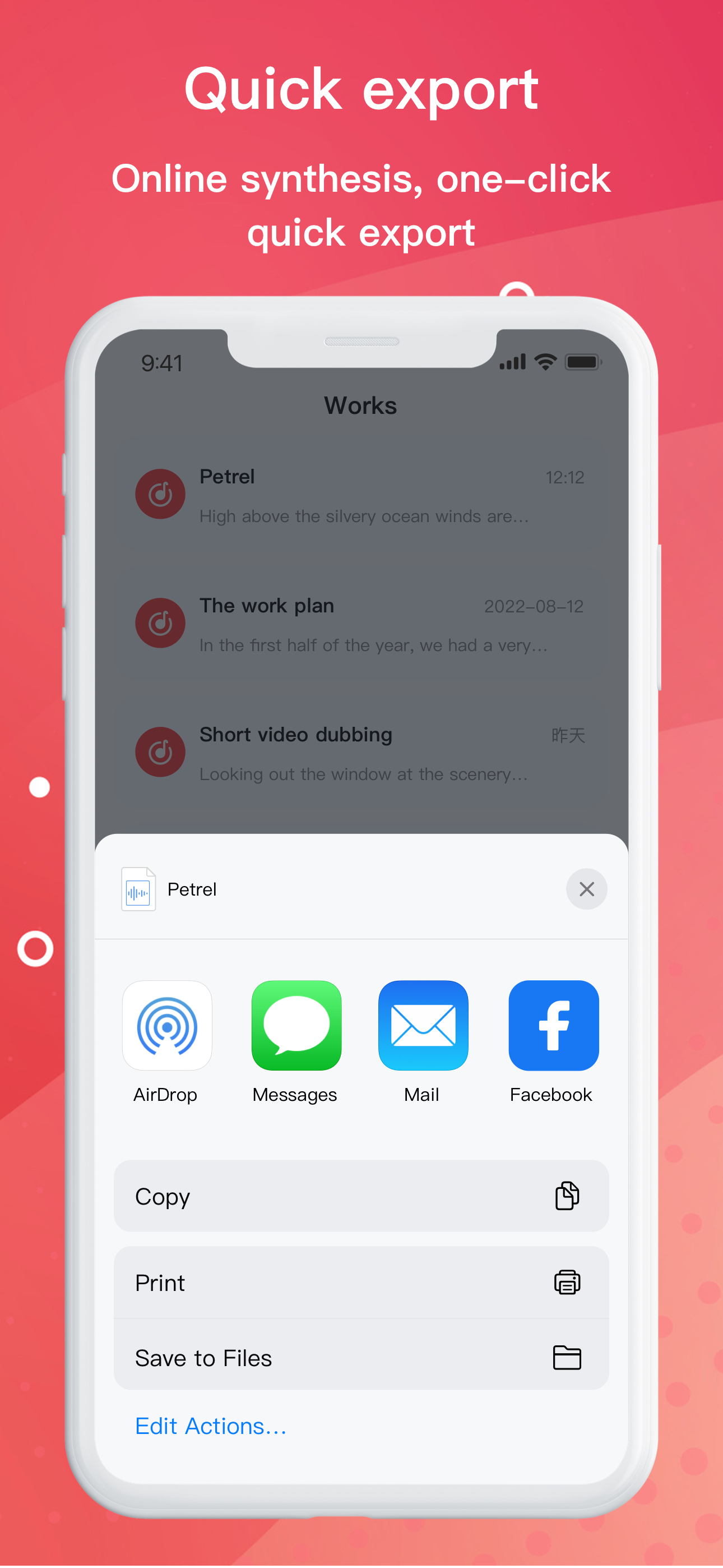 Text to speech assistant - AI