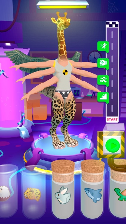 Merge Animals 3D - Mutant race screenshot-5