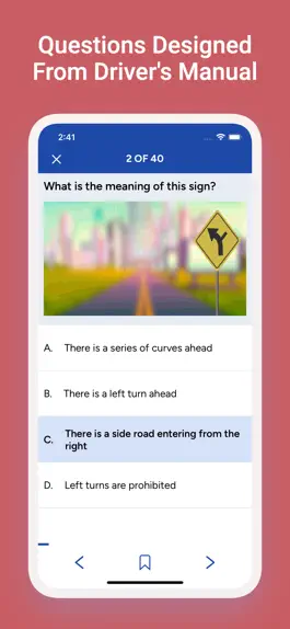 Game screenshot LA DMV Driver's License Test apk