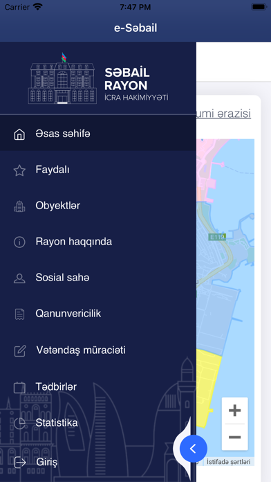 Screenshot 1 of e-Sabail.az App