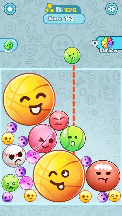 Expression Balls Merge Match Screenshot
