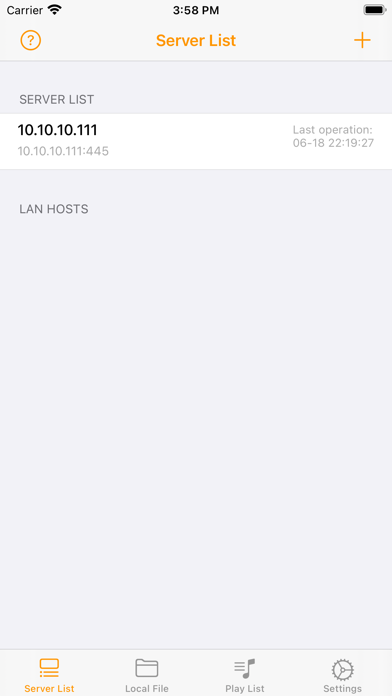 Screenshot #1 pour NAS Player - SMB Player