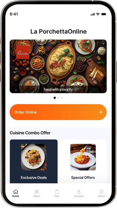 La Porchetta Online Screenshot