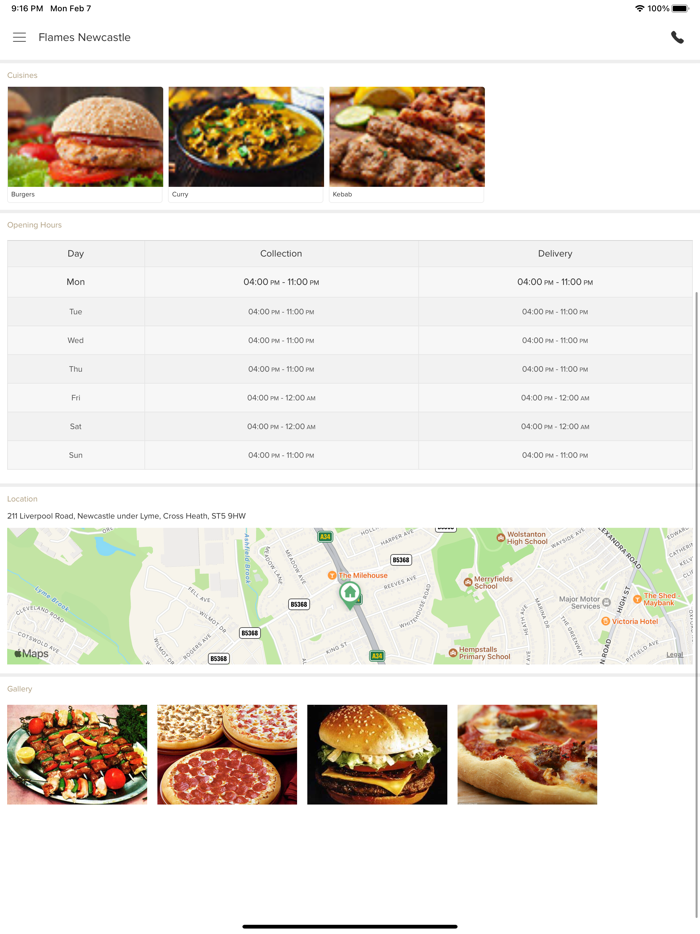 Flames Newcastle Cross Heath