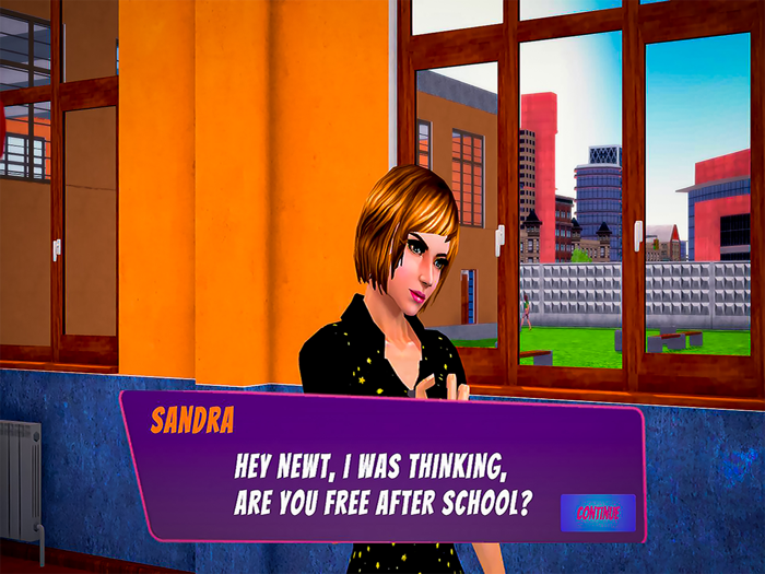 Anime School Girl Sim 3d