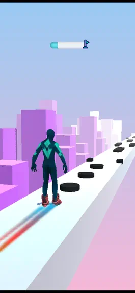 Game screenshot Superhero Skates Roller Run apk