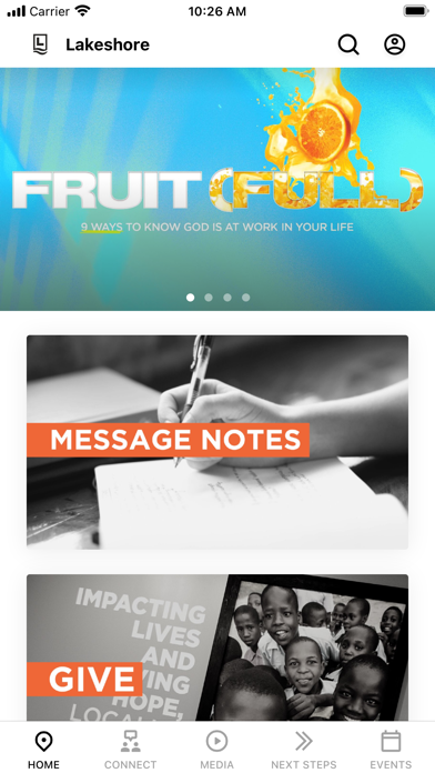 Lakeshore Community Church Screenshot
