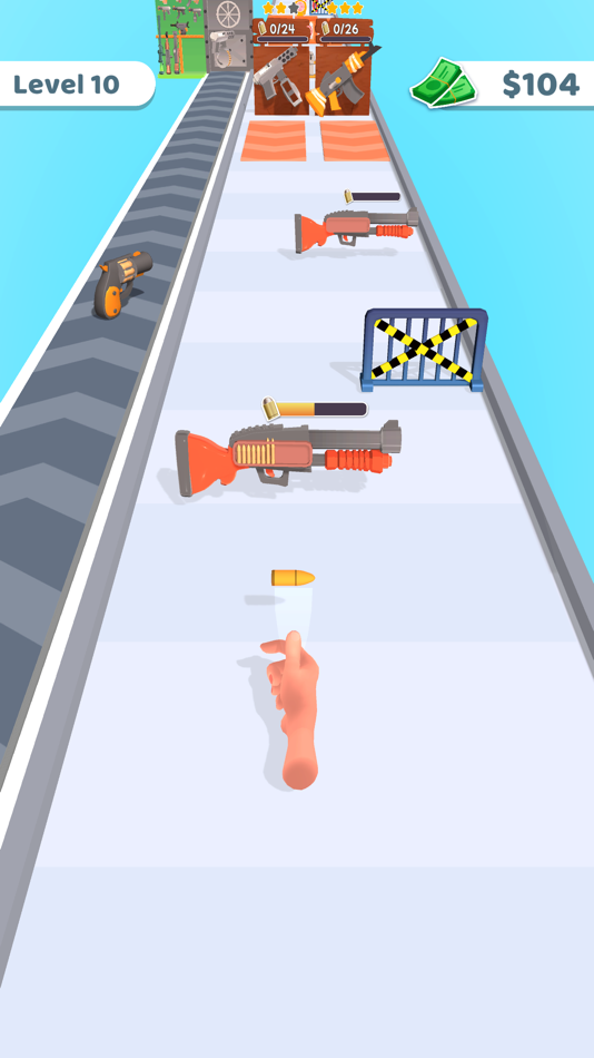 #1. Bullet Thrower (iOS) 由: Ozan Kasikci