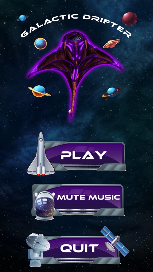 #1. Galactic Drifter (iOS) 由: TORNET GENERAL TRADING AND COMMUNICATION SERVICES