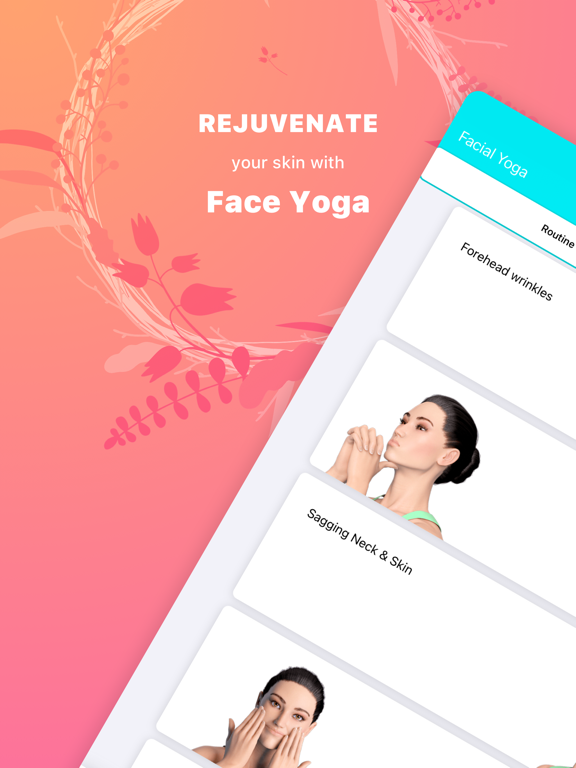 Screenshot #1 for Facial Yoga Daily Face Workout