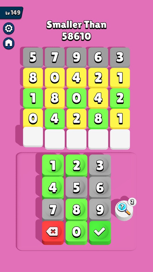 #6. Numriddle (iOS) 由: Kubra Gundogan