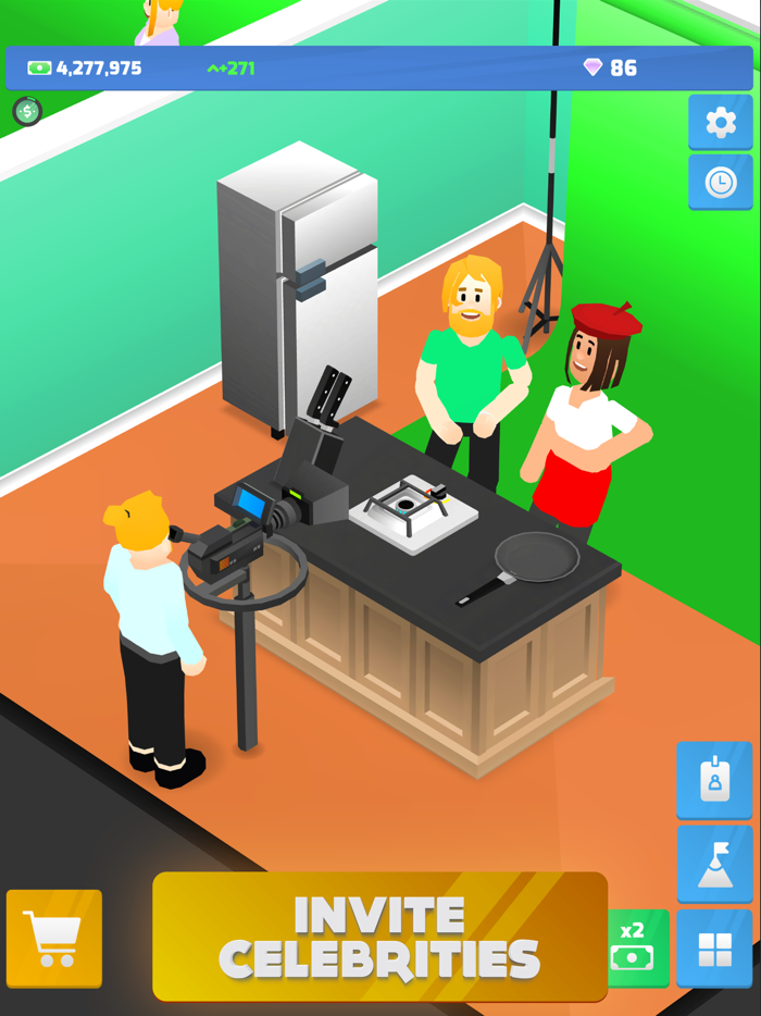 Idle Streamer Film Maker Game