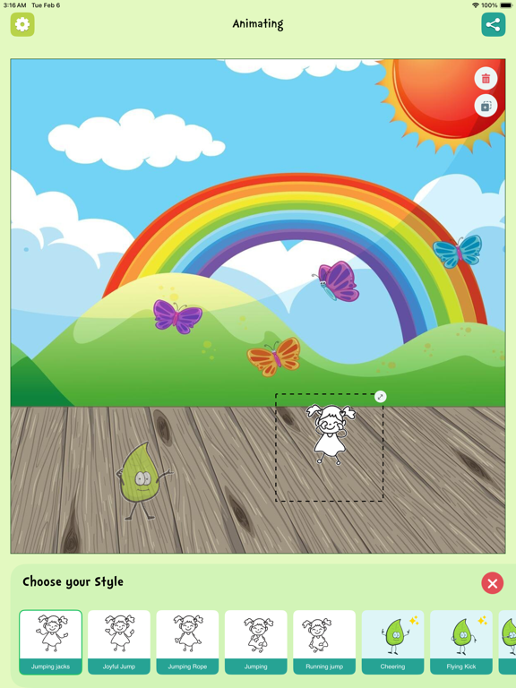 App screenshot