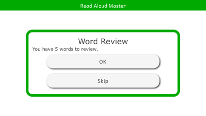 Read Aloud Master Screenshot