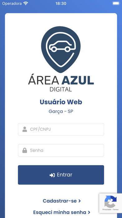 Área Azul Garça Screenshot