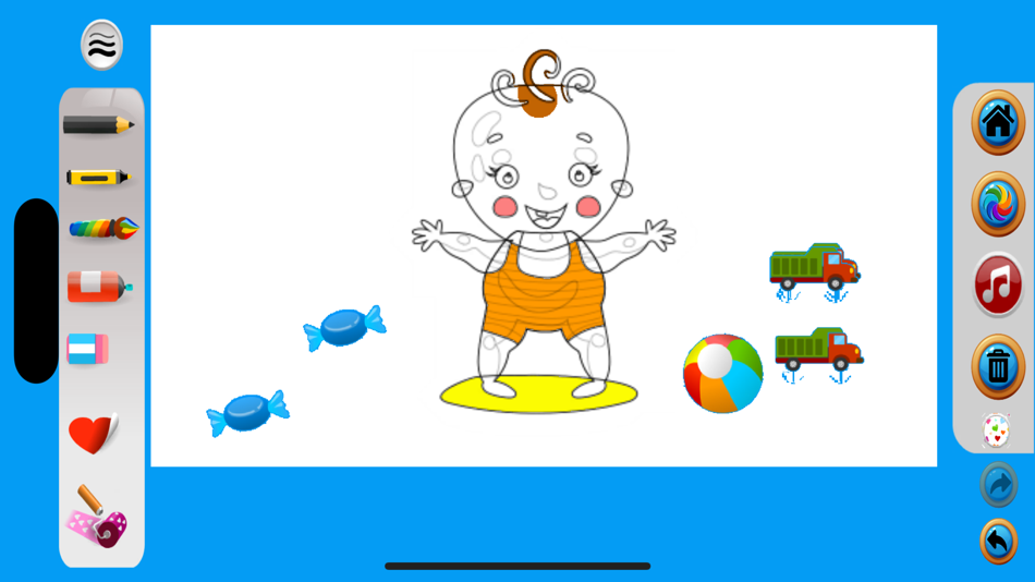 #6. Drawing Color Book Game (iOS) Podle: Napaphorn Tibyakad