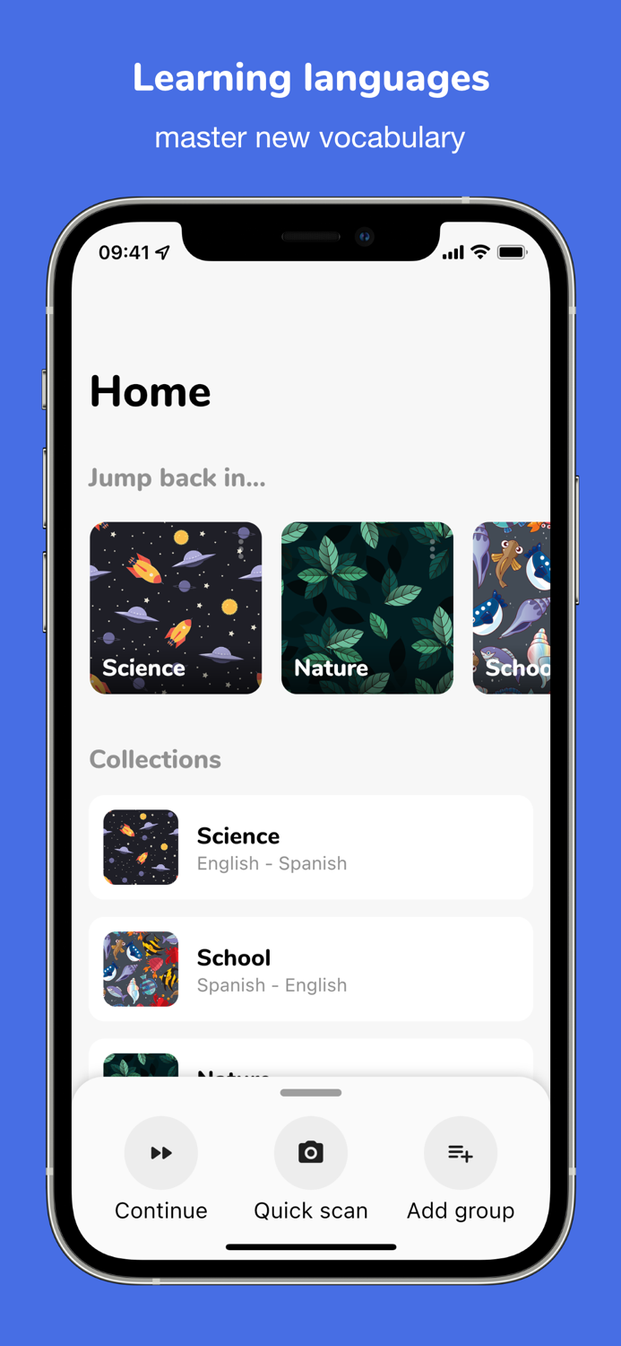 Snapcards - Learn Vocabulary