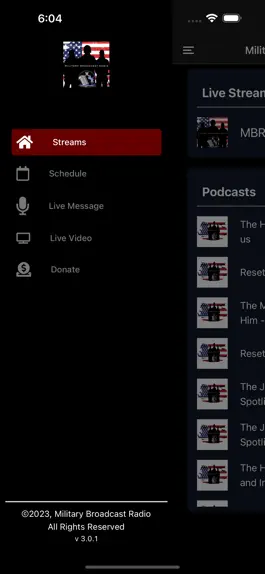 Game screenshot MBR - Military Broadcast Radio apk