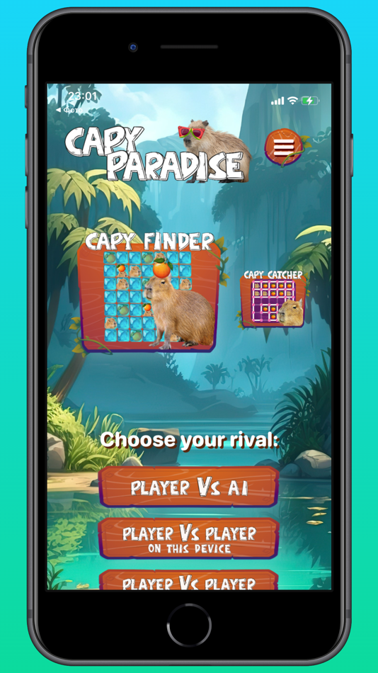 #1. Capy Paradise (iOS) 由: Iuliia Iakimova