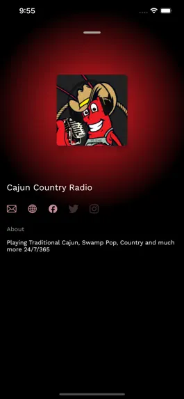 Game screenshot CCR Cajun Country Radio hack