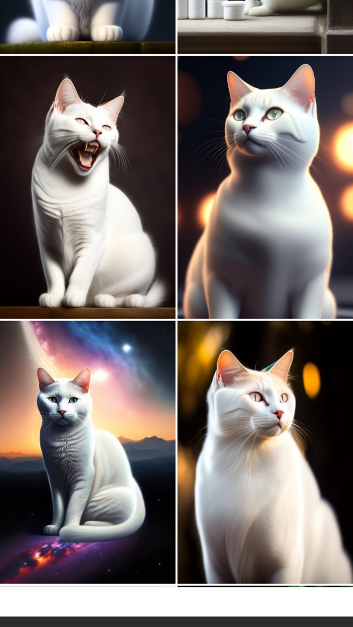 White Cat 4K Wallpapers