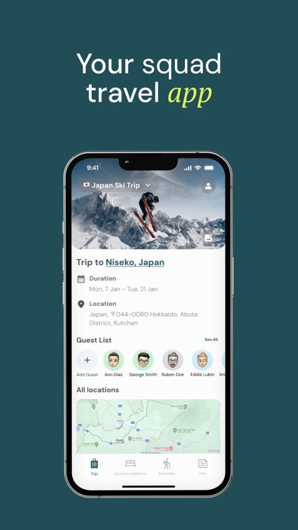 Group Trip Planner - AvoSquado