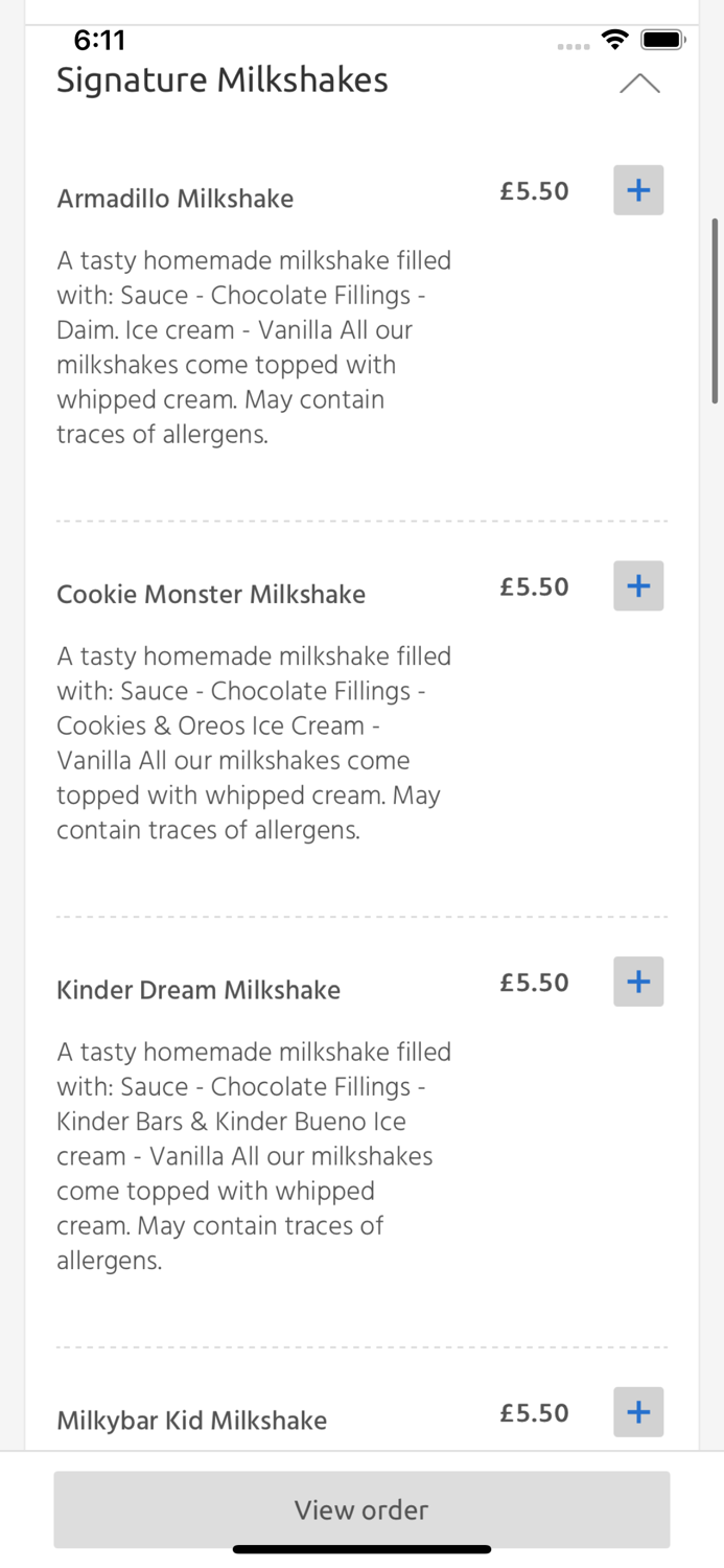 Indulgence Delivered Grantham