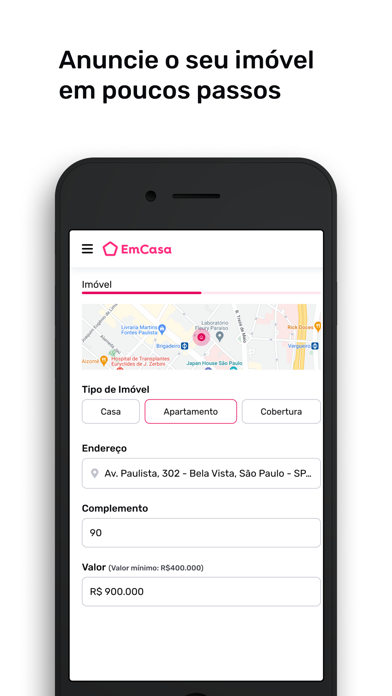 EmCasa Imóveis Screenshot