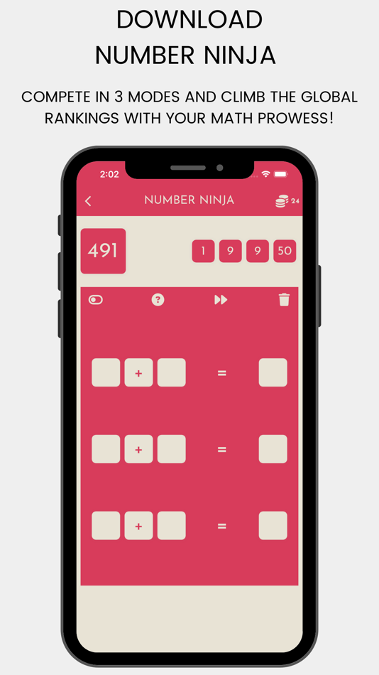 #4. Number Ninja - Math Sensei (iOS) 由: CENK YILDIRIM