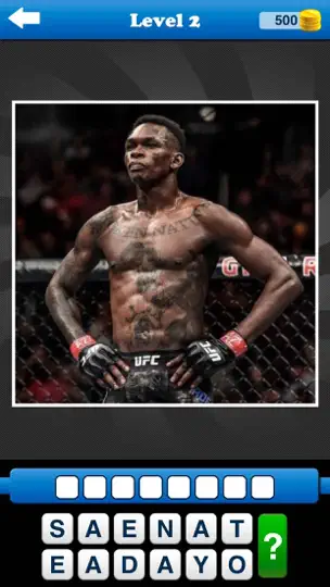 Скриншот Guess The Fighter MMA UFC Quiz на iPhone 4