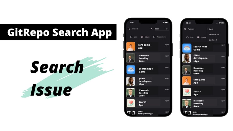 GitRepo easy Search App.simple