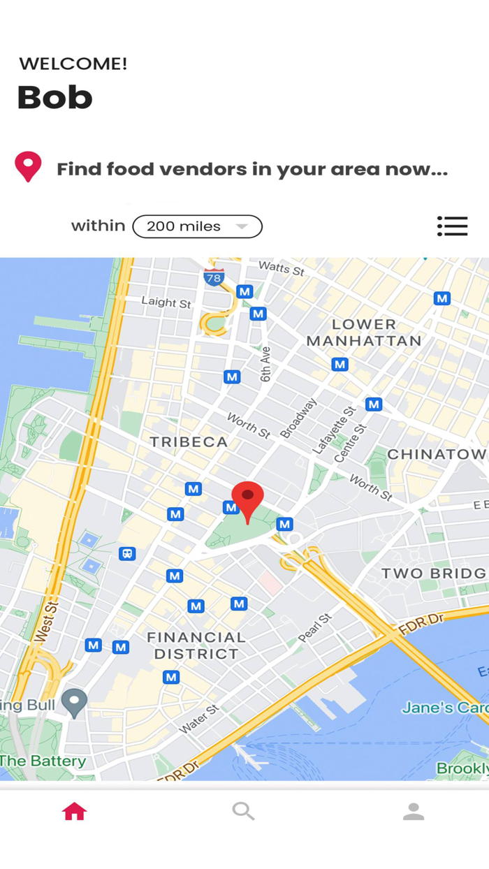 Street Eats Food Vendor Finder