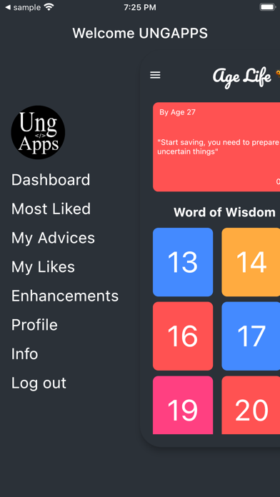 Age Life - Advice Quotes Screenshot
