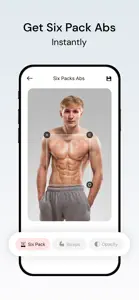 Six Packs Abs Photo Editor screenshot #2 for iPhone