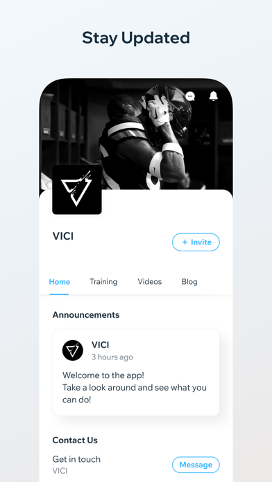 VICITRAINING Screenshot