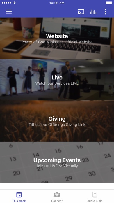 The Power of God Ministries Screenshot