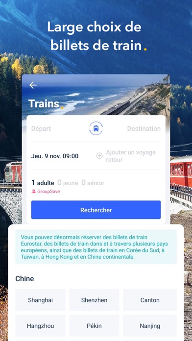 Screenshot #3 pour Trip.com: Vol, Hôtels, Train