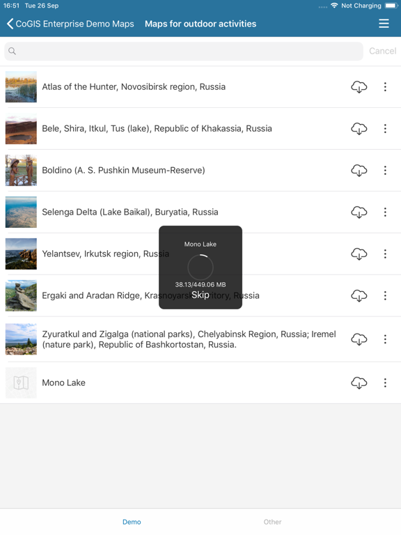 Screenshot #5 pour CoGIS Mobile