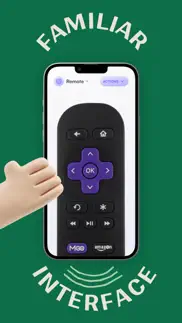 remote control for roku iphone screenshot 2