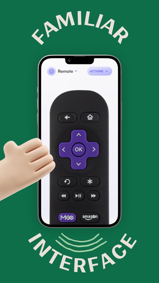 #2. Remote Control for Roku (iOS) 由: Oz Shabbatth