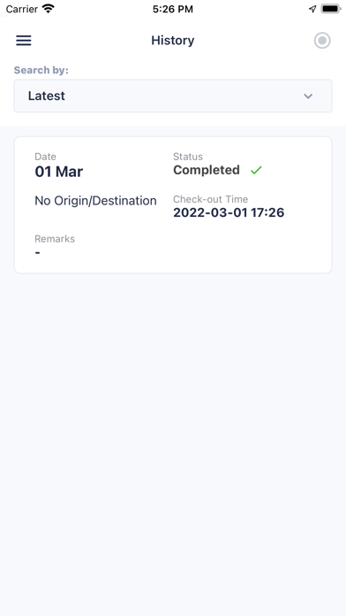 Trackme v2 Screenshot