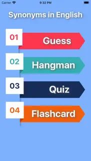 synonyms in english iphone screenshot 1