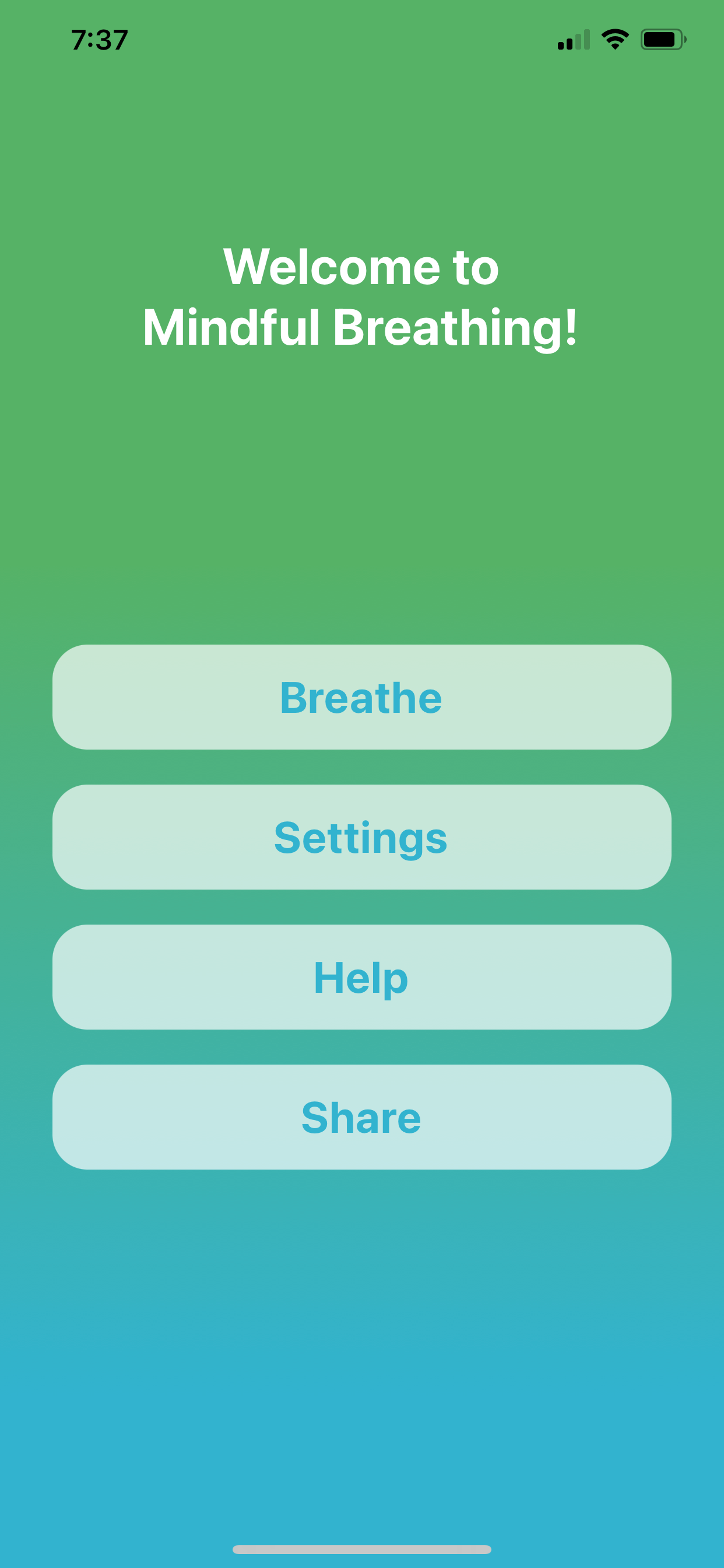 Mindfull Breathing